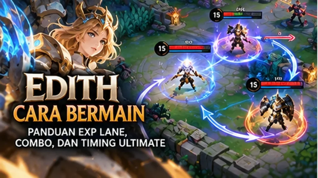 Edith Mobile Legends cara bermain